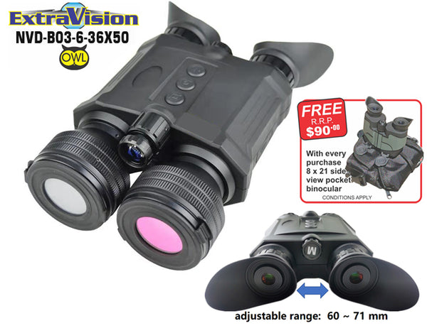 Owl Binocular 6-36x50 Day-Night Binocular
