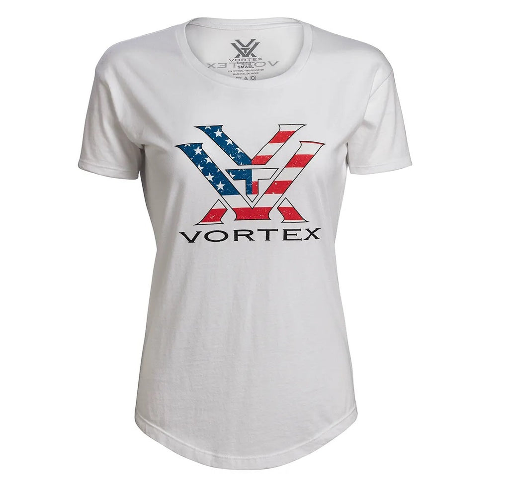Vortex Merchandise Vortex Women's Stars and Stripes T-Shirt