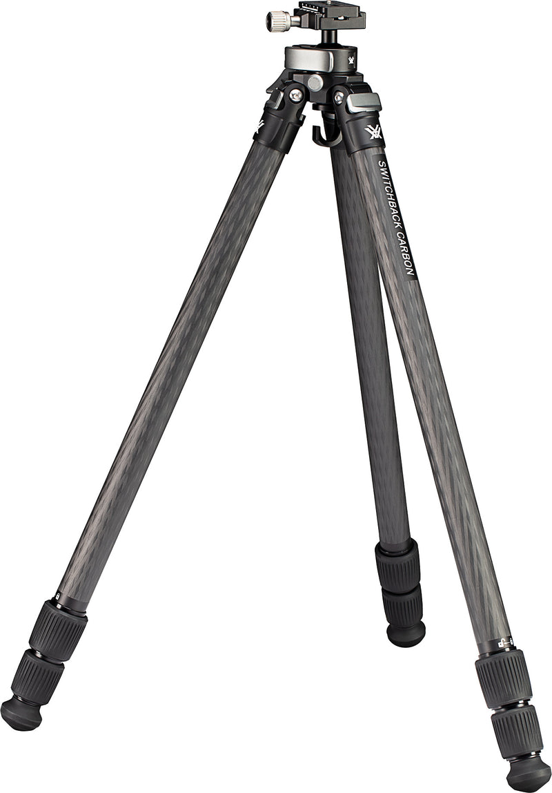 VORTEX SWITCHBACK™ CARBON CARBON FIBER TRIPOD + BALL HEAD