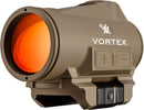 Crossfire® II 2 MOA Solar Red Dot - Tan