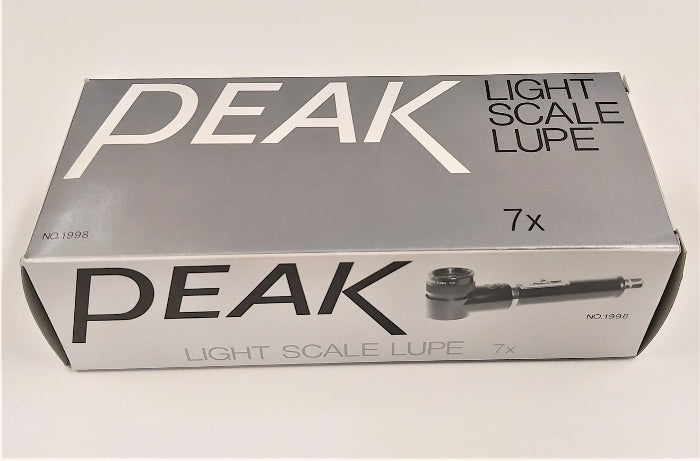 LIGHT SCALE LUPE 7x with ONE SCALE
