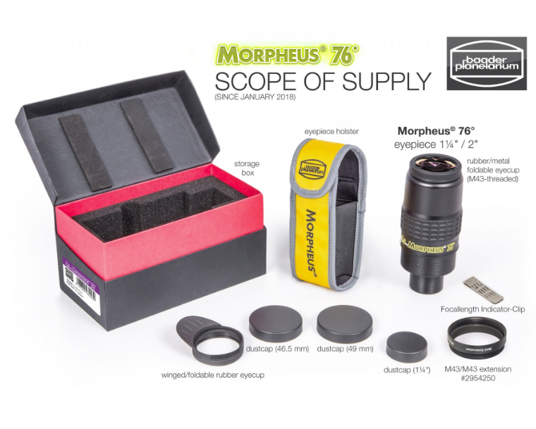 BAADER MORPHEUS 6.5mm 76° widefield eyepiece