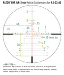 VORTEX RAZOR® HD LHT™ 4.5-22X50 XLR-2 (MOA) Reticle