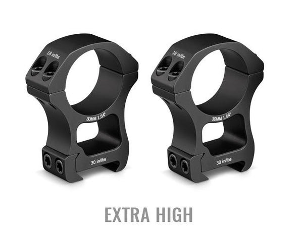VORTEX PRO SERIES 30 MM RINGS EXTRA HIGH